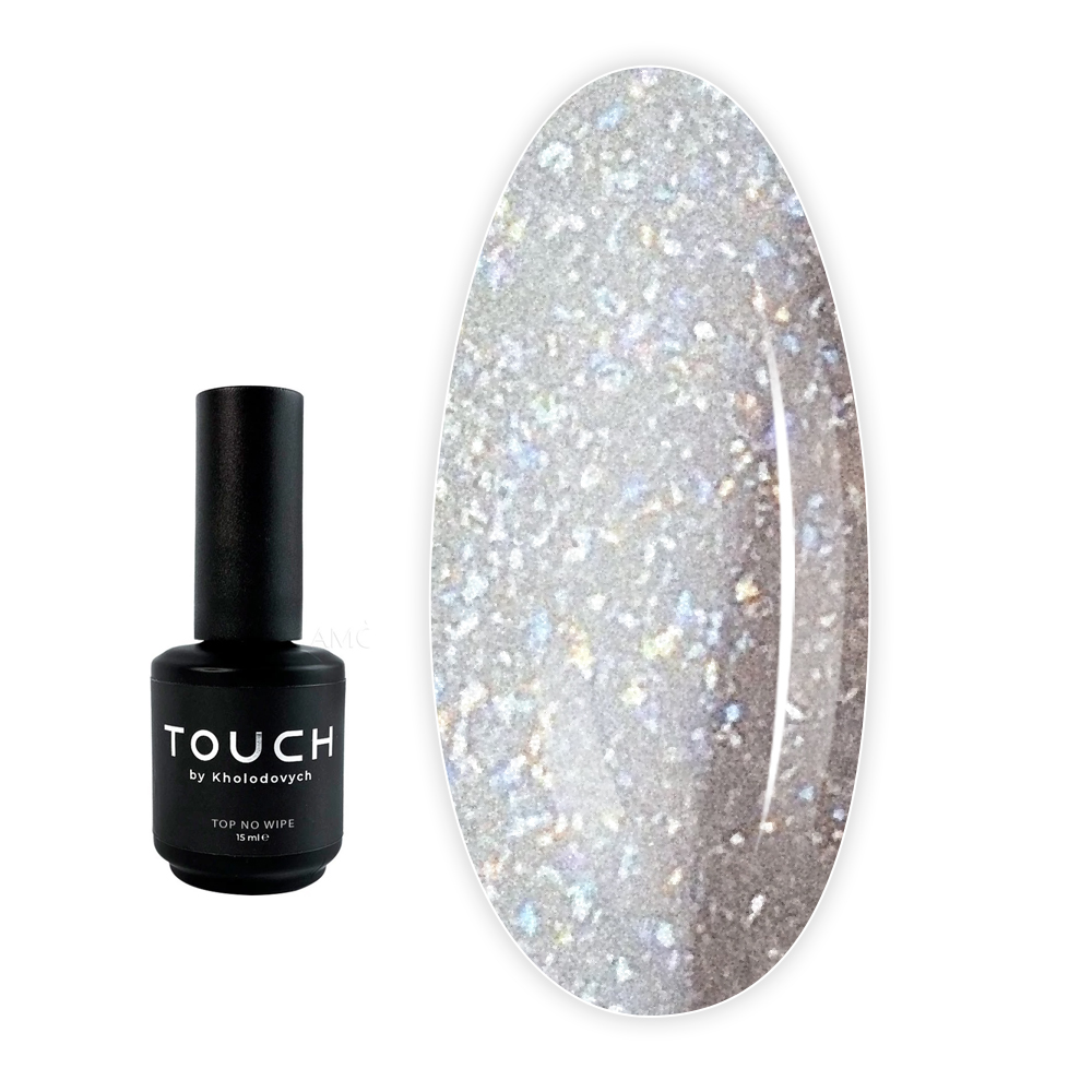 Топ Touch Shine без липкого шару з кольоровим шимером 15 мл
