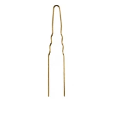 Шпильки Comair 75 мм золотые толстый 50 шт