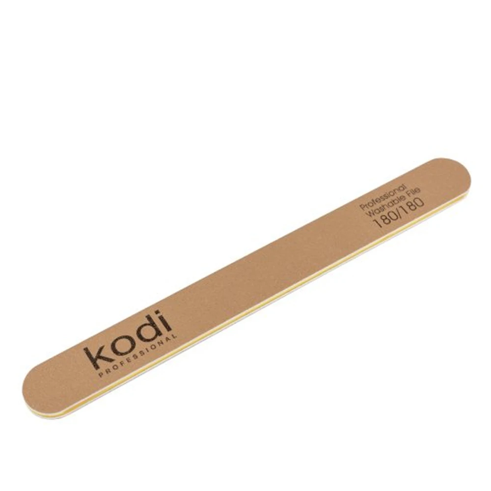 Пилка КODI Прямої форми № 5 золотисто-жовта 180/180 розмір (178/19/4)