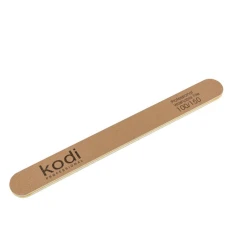 Пилка КODI Прямой формы №6 золотисто-желтая 100/150 размер (178/19/4)