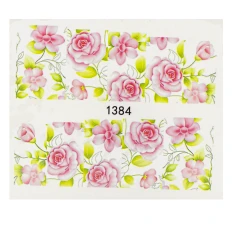 Наклейки NailStory водні для нігтів (XF1384)