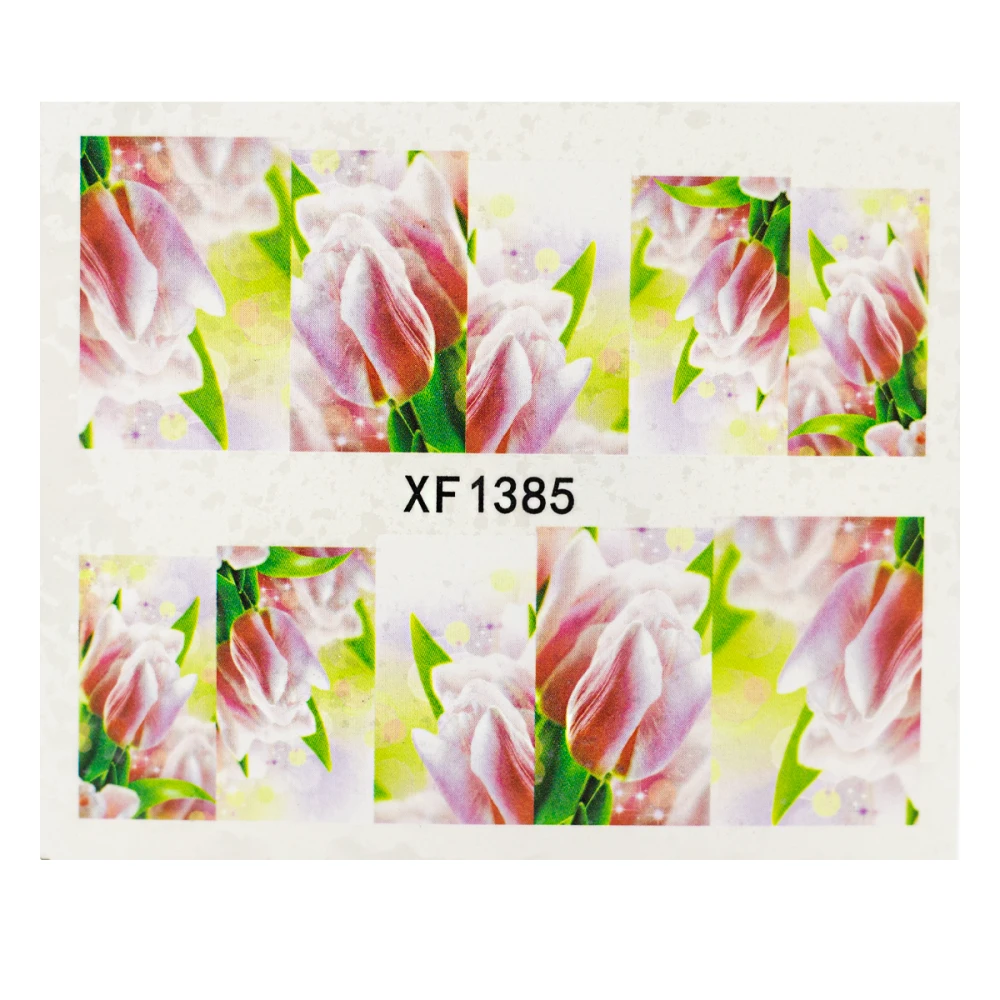 Наклейки NailStory водні для нігтів (XF1385)