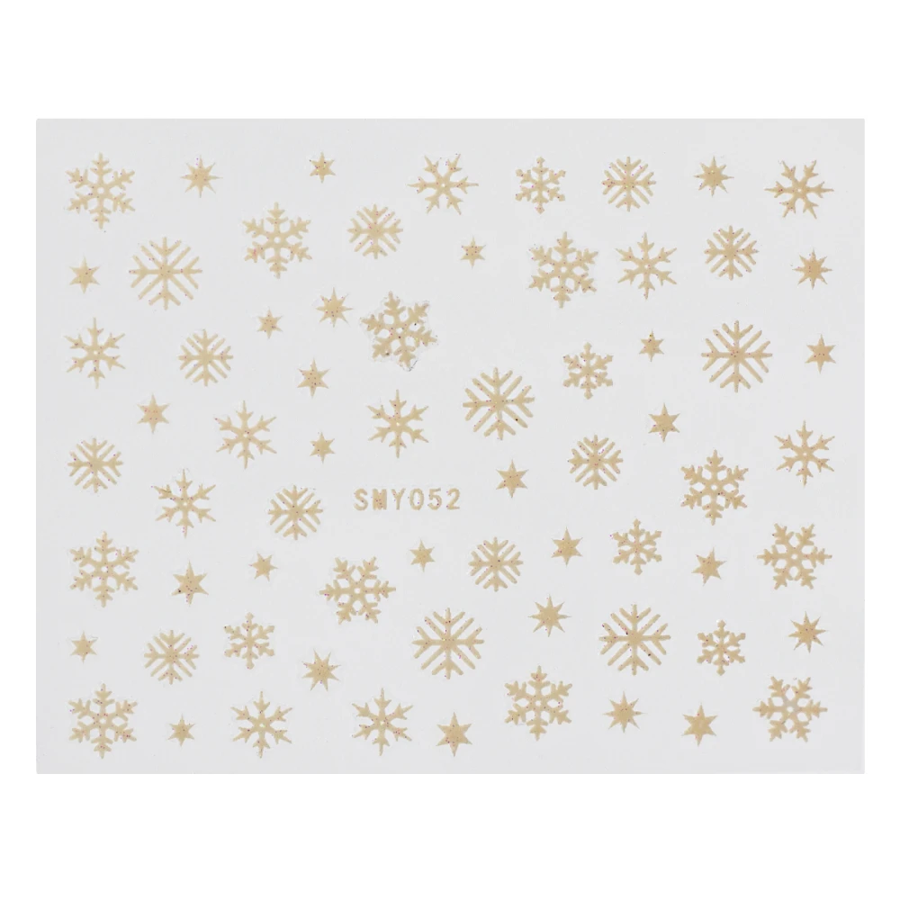 Декор сніжинки для нігтів NailStory (SMY052)