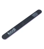 Пилка КODI Прямой формы № 54 черно-фиолетовая 120/240 размер (178/19/4)