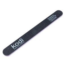 Пилка КODI Прямой формы № 54 черно-фиолетовая 120/240 размер (178/19/4)