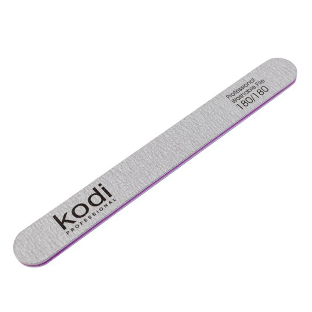 Пилка КODI Прямої форми № 103 сіра-фіолетова 180/180 розмір (178/19/4)