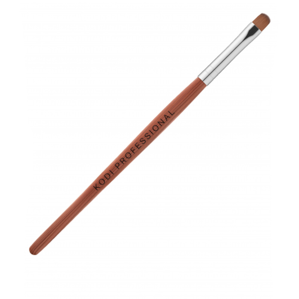 Кисточка для гелевого моделирования ногтей KODI нейлон деревянная ручка (7E)