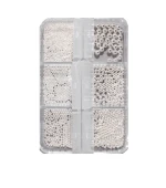 Бісер для дизайну нігтів KODI (Silver)