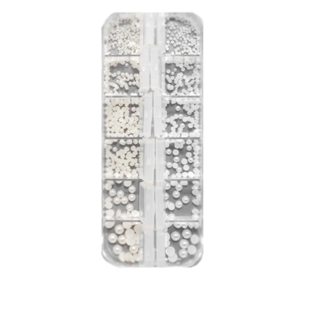 Бисер жемчужины для дизионных ногтей KODI (Микс №2)