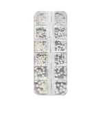 Бисер жемчужины для дизионных ногтей KODI (Микс №2)