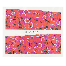 Наклейки NailStory водные для ногтей (STZ106)