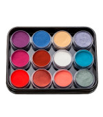 Набір пудр акрилових кольорових 4,5 г 12 шт (06L)