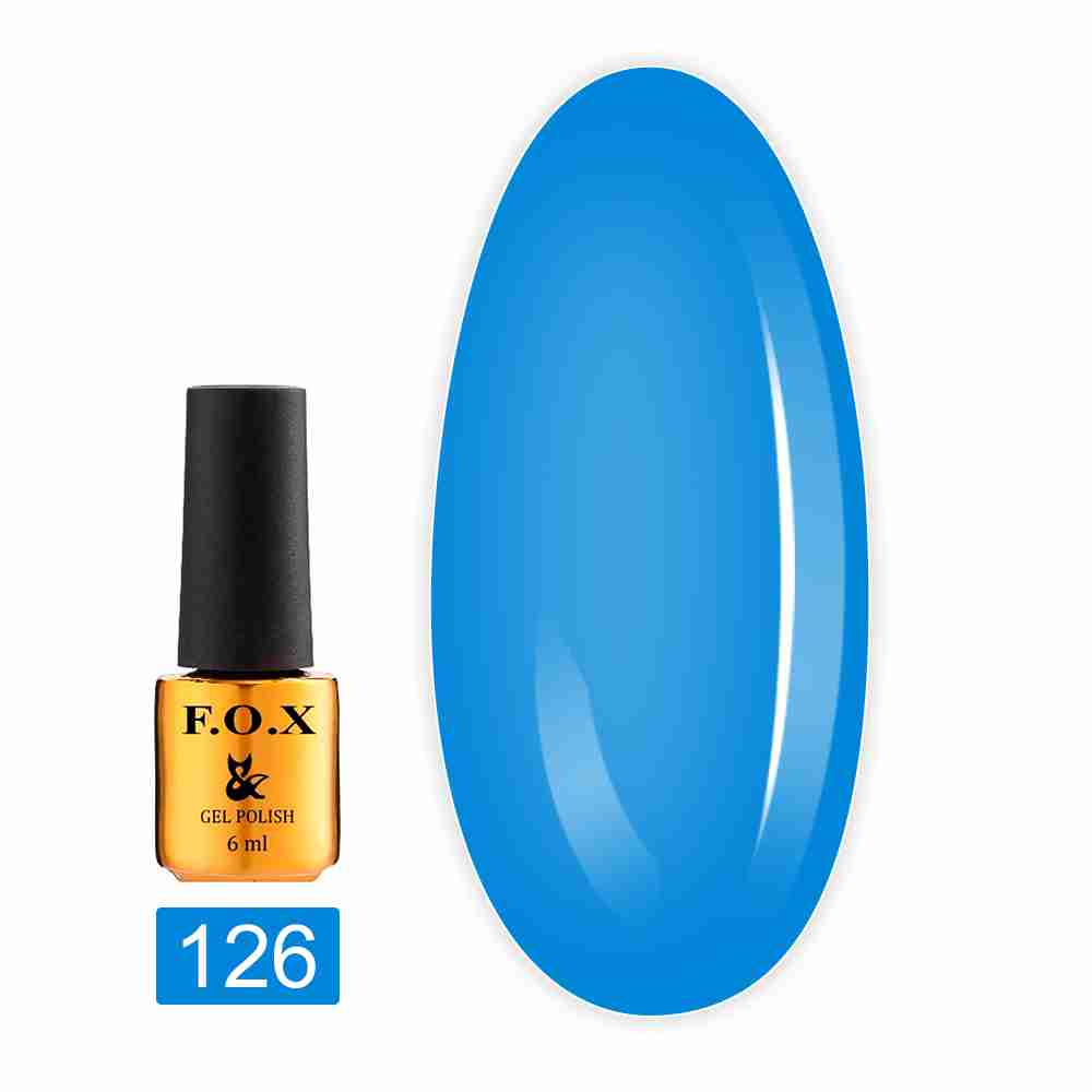 Гель-лак FOX Gold Pigment 6 мл (126)