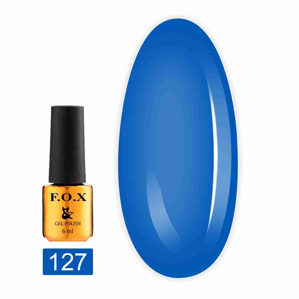 Гель-лак FOX Gold Pigment 6 мл (127)