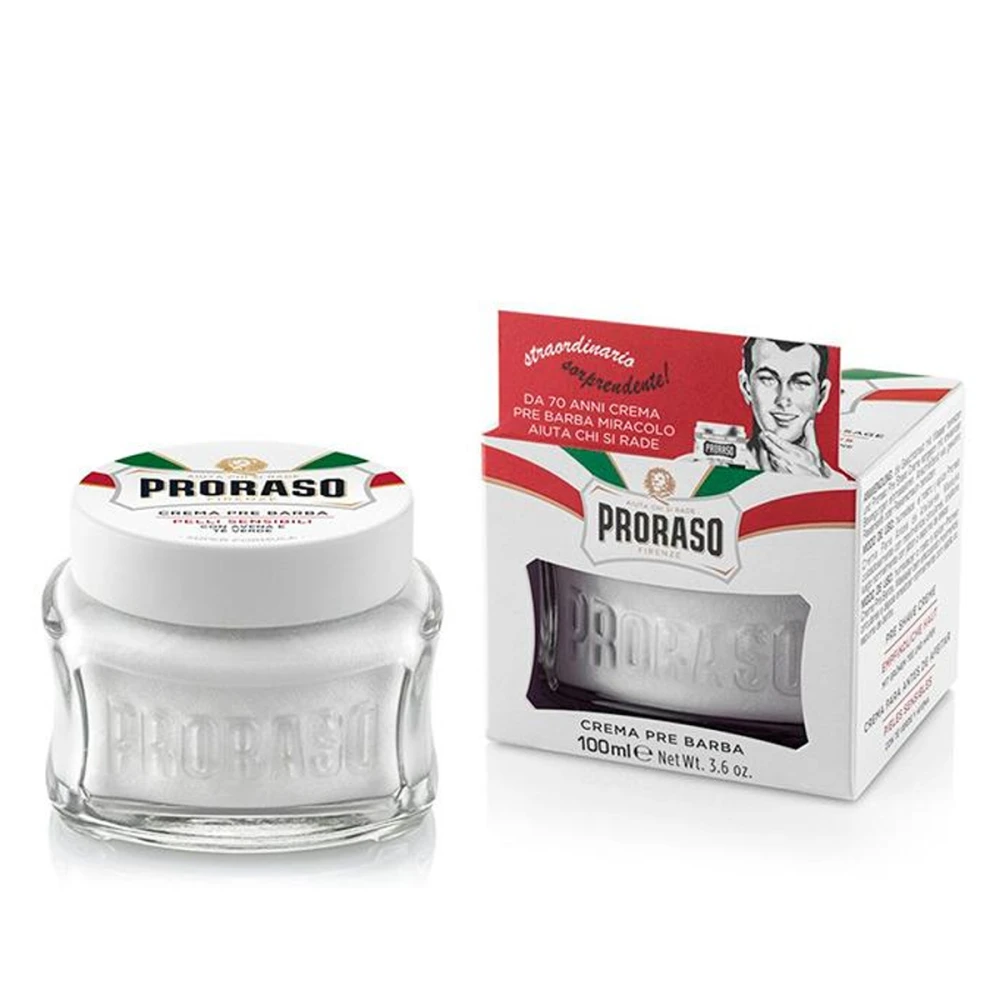 Крем перед бритьем Proraso Pre Shave Cream Sensitive Green Tea 100 мл