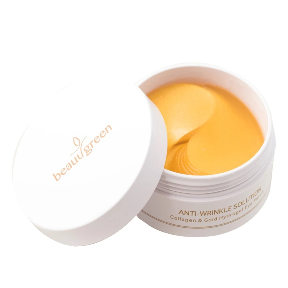 Патчи гидрогелевые с коллагеном и коллоидным золотом Elizavecca Beauu Green Collagen and Gold Hydrogel 60шт