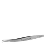 Пинцет Design Lashes L 6 мм Нано матовый (сатин)