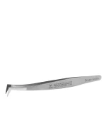 Пинцет Design Lashes Топорик Нано матовый (сатин)