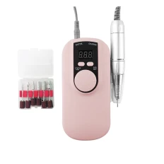 Фрезер портативный на аккумуляторе SG 701 35W35000 об (Розовый)