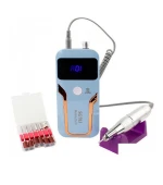 Фрезер портативный на аккумуляторе SG 703 35W 35000 (Голубой)