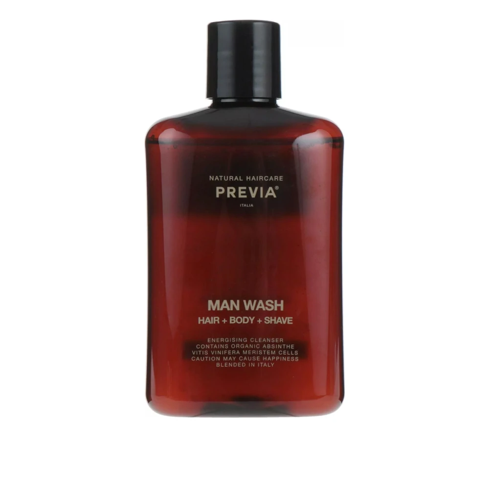 Ванна тонизирующая PreviaPrevia MAN для тела и волос 250 мл