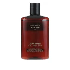 Ванна тонізуюча PreviaPrevia MAN для тіла та волосся 250 мл