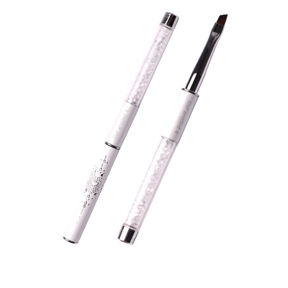 Кисточка KOMILFO Gel angled 4 (Nylon)