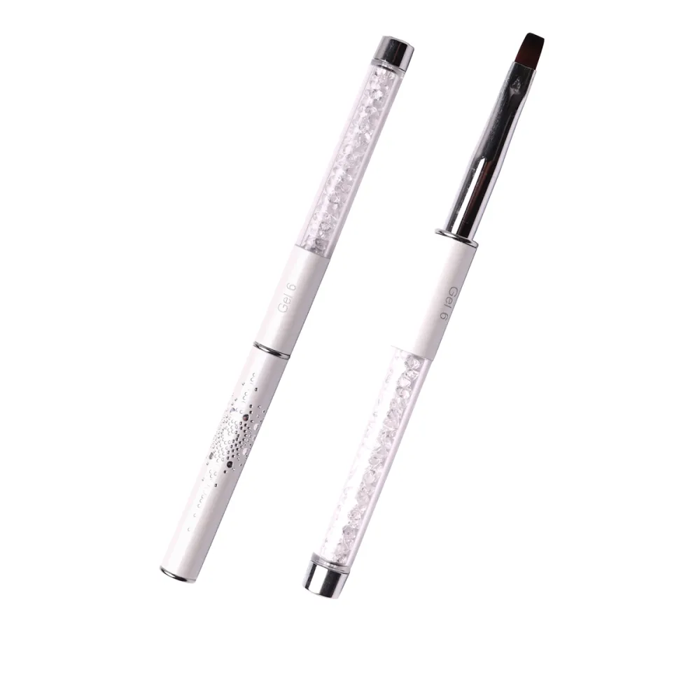 Пензлик KOMILFO Gel flat 6 (Nylon)