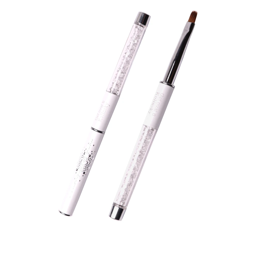 Кисточка KOMILFO Gel Oval 6 (Kolinsky)