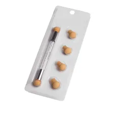 Пензлик KOMILFO AirBrush + 4 змінних спонжа