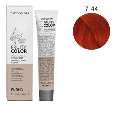 Краска-крем Puring Fruity Color с фруктовыми кислотами 100 мл (7-44)