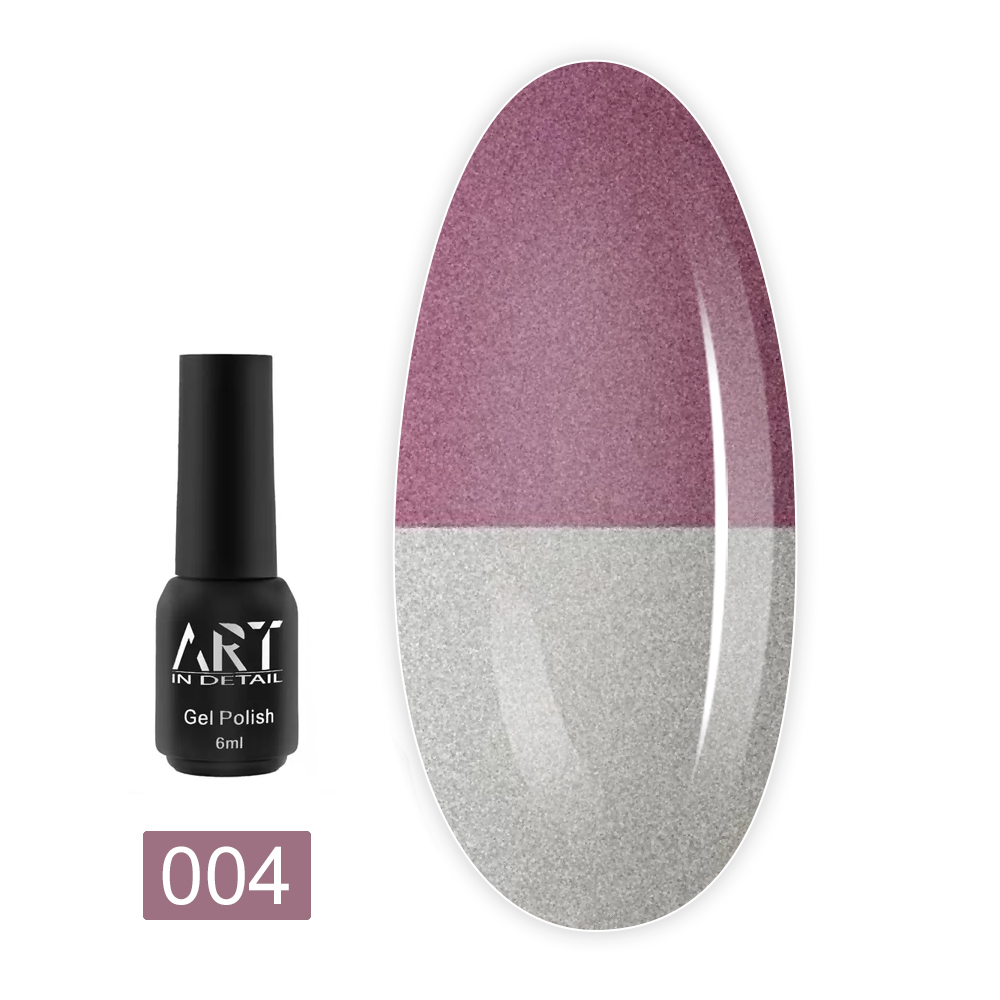 Гель лак ART In Detail Termo Nude 6 мл (004)