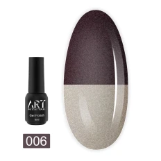 Гель лак ART In Detail Art Termo Nude 6 мл  (006)