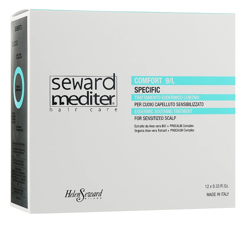 Лосьон увлажняющий для чувствительной кожи головы HELEN SEWARD Comfort Specific 9L 12*10 мл