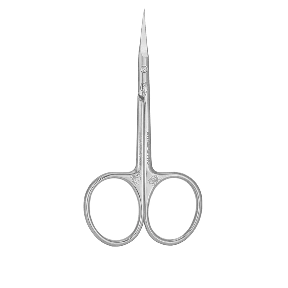 Ножницы Сталекс EXCLUSIVE ЅХ-232z проф с крючком для кутикулы (Magnolia)