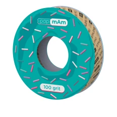 Запасний блок файл-стрічки для пластикової катушки білий Сталекс Bobbinail papmAm EXPERT 100 грит 6 м