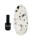 Топ Touch Chit black and white matte с черной и белой крошкой 15 мл