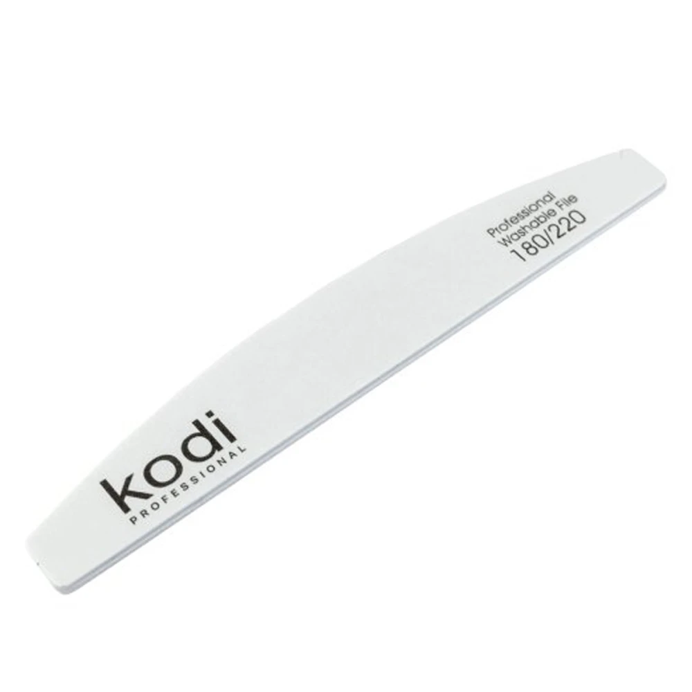 Пилка КODI Полумесяц № 15 белая 180/220 размер (178/28/4)