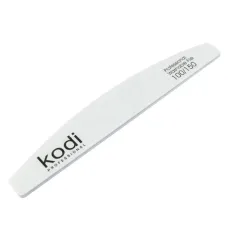Пилка КODI Полумесяц № 16 белая 100/150  размер (178/28/4)