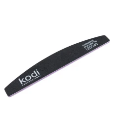 Пилка КODI Полумесяц № 43 черно-фиолет 120/240 размер (178/28/4)