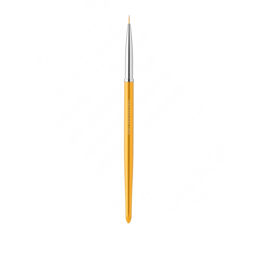 Пензлик для розпису KODI золотий нейлон ручка з металу акрилу 00/3
