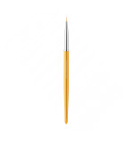 Кисточка для росписи KODI золотой нейлон ручка из металла акрила 00/3