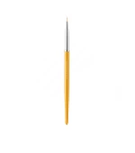 Кисточка для росписи KODI золотой нейлон ручка из металла акрила 00/3