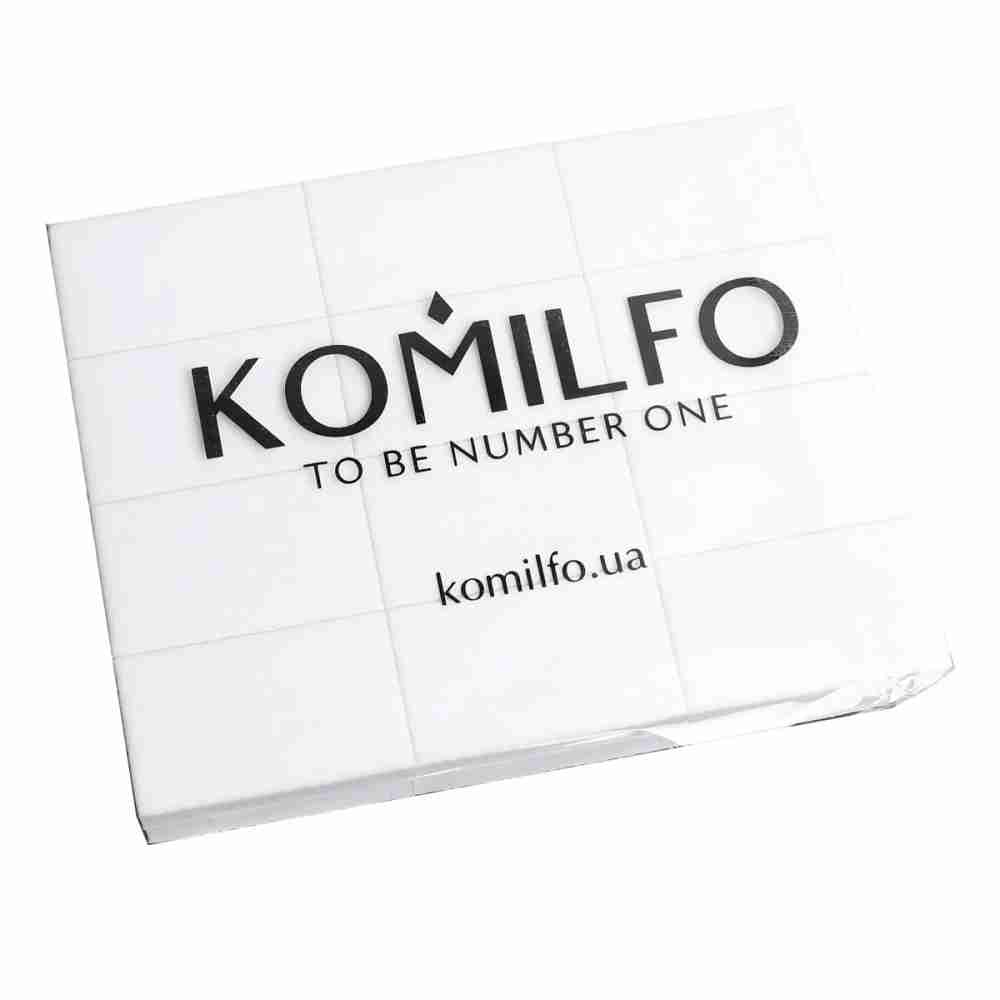 Баф для нігтів KOMILFO Medium 120/120 (50х30х12 мм) 24 шт