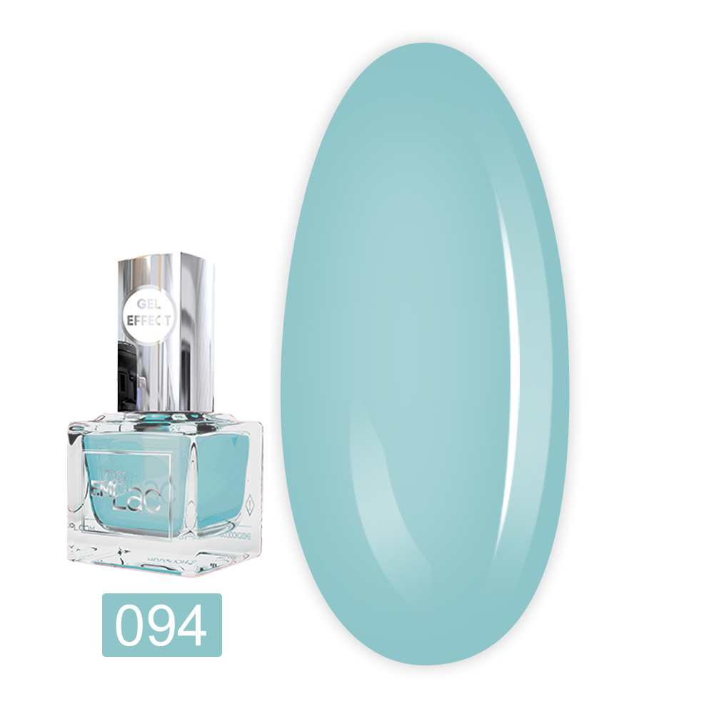 Лак E.MI Lac Gel Effect 9 мл (094 Морская пена)