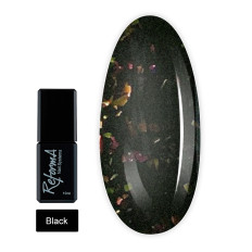 База камуфлирующая Reforma Cover Opal Flakes Base 10 мл (Black)