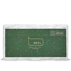 Типсы гелевые для наращивания Heylove 500 шт (Coffin Long (балерина длинная))