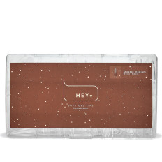 Типсы гелевые для наращивания Heylove 500 шт (Stiletto Medium (средний стилет))