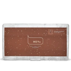 Типсы гелевые для наращивания Heylove 500 шт (Stiletto Medium (средний стилет))