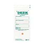 Пакети для стерилізації (білі) DEZIK 75х150 мм 100 шт